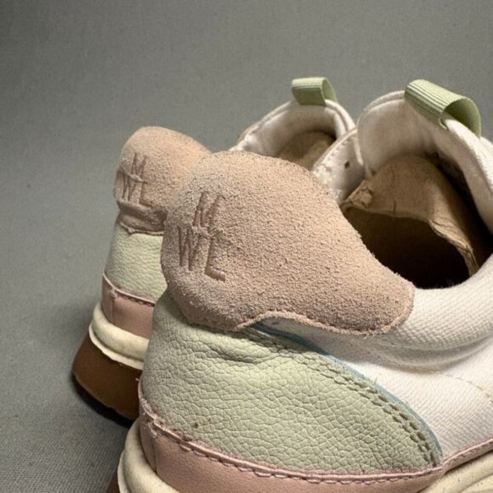 Madewell Kickoff Trainer Sneakers‎ in Neutral Colorblock Leather Women's - Picture 9 of 14